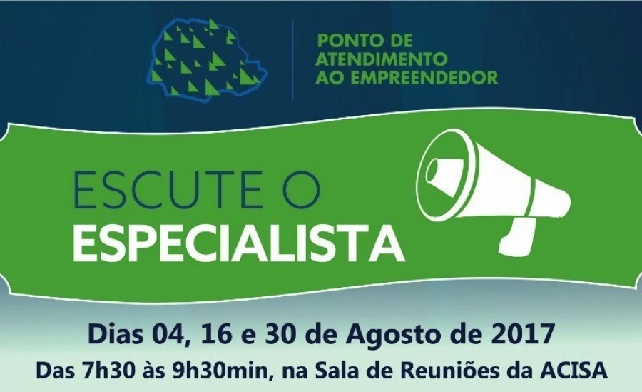 Santa Helena abre inscrições para mais uma edição do Escute o Especialista