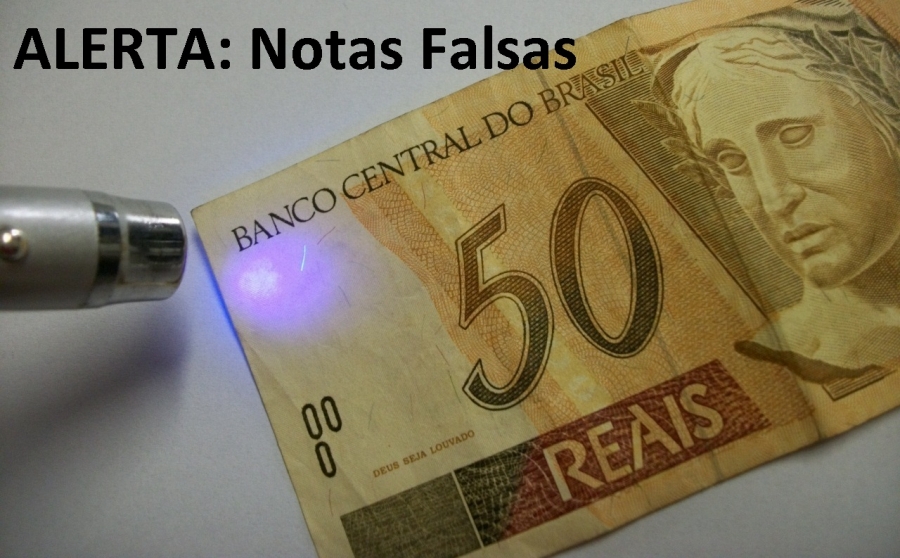 Acisa alerta para repasse de notas falsas em Santa Helena