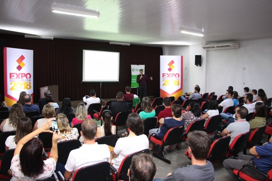 Expo Santa Helena 2018 é lançada com venda de estandes divulgação do mapa do evento