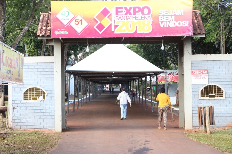 Expo Santa Helena terá entrada de bebidas restrita e acesso de mão única para veículos