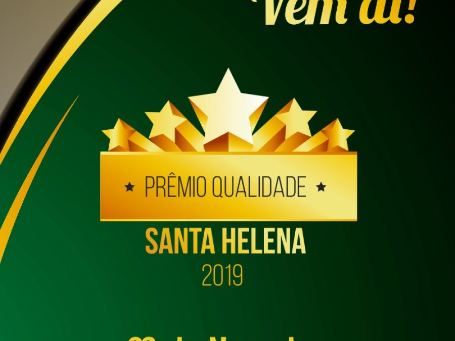 Prêmio Qualidade Santa Helena será entregue neste sábado em 88 categorias