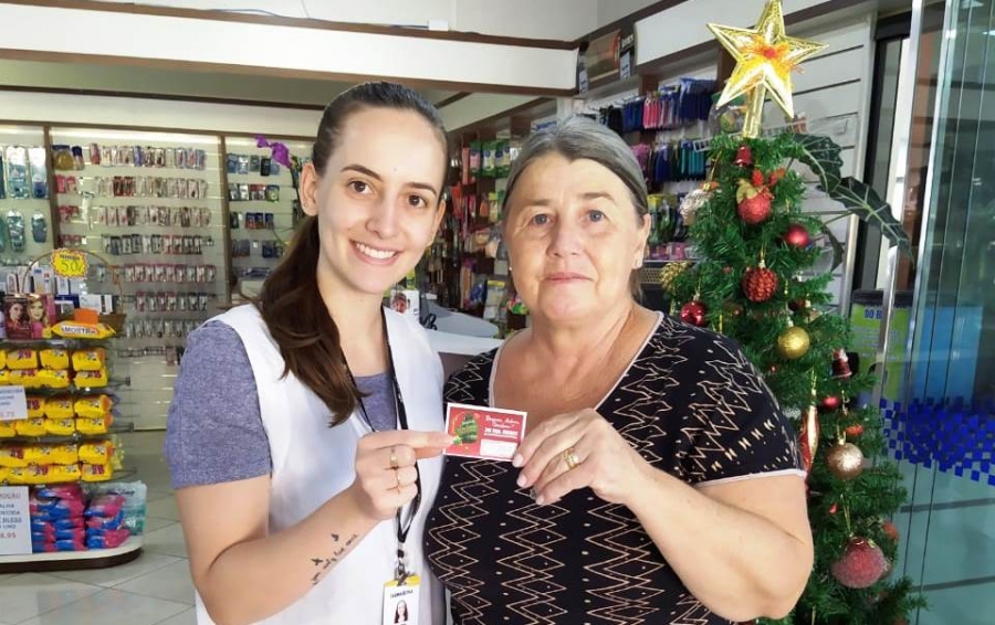 Campanha de Natal em Santa Helena tem participação de 84 empresas