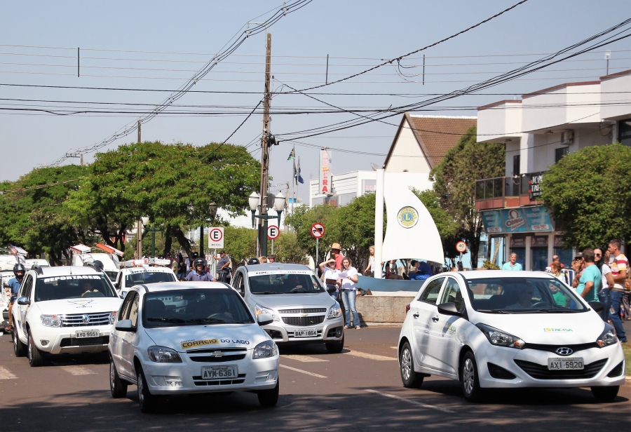 Empresários poderão se inscrever até sexta para carreata de 7 de Setembro em Santa Helena