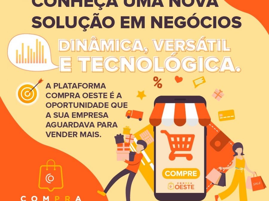 Empresas de Santa Helena já podem se cadastrar na plataforma digital ‘Compra Oeste’