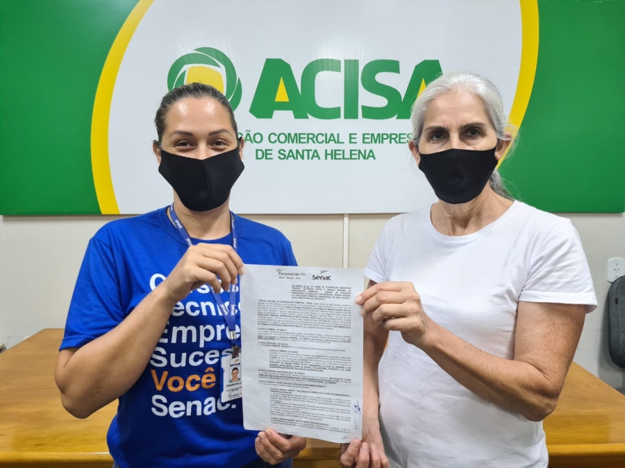 Parceria possibilita descontos em cursos do Senac para associados à Acisa