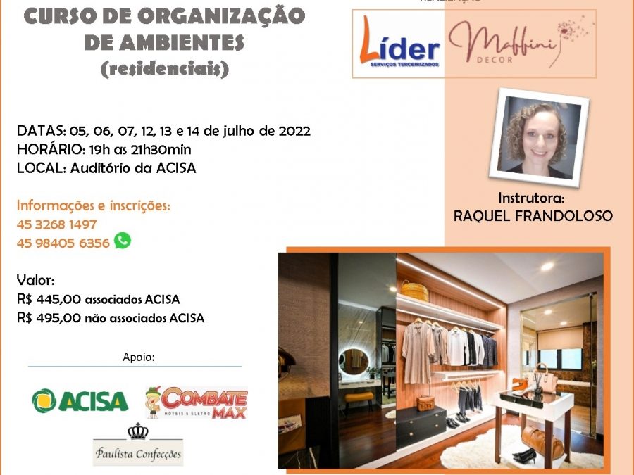 Santa Helena terá curso de organização e limpeza doméstica