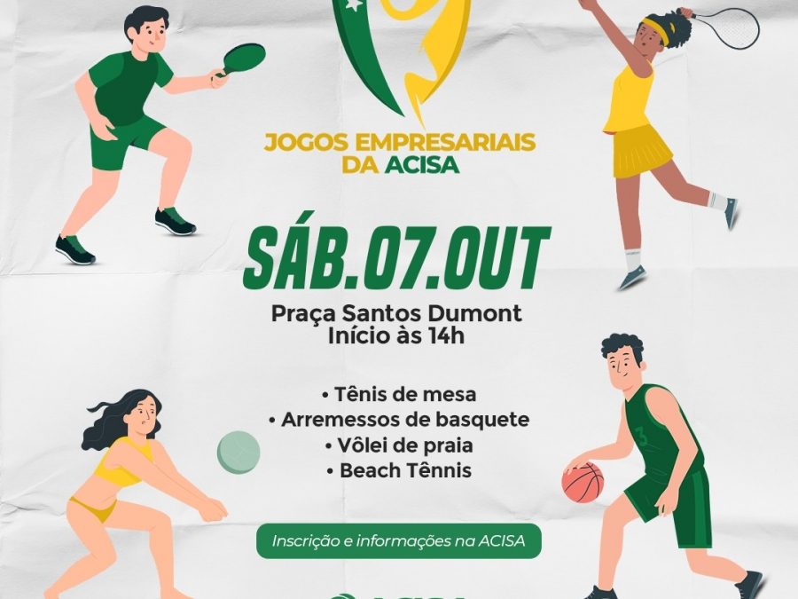 Jogos Empresariais da Acisa devem envolver empresas e colaboradores em Santa Helena