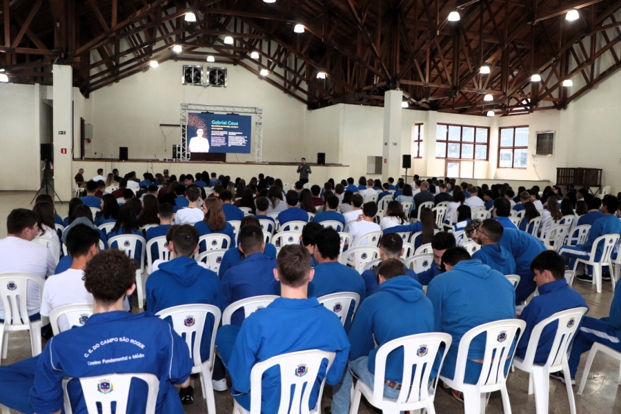 Inovação e Tecnologia são destaques em palestras para estudantes na Expo Santa Helena