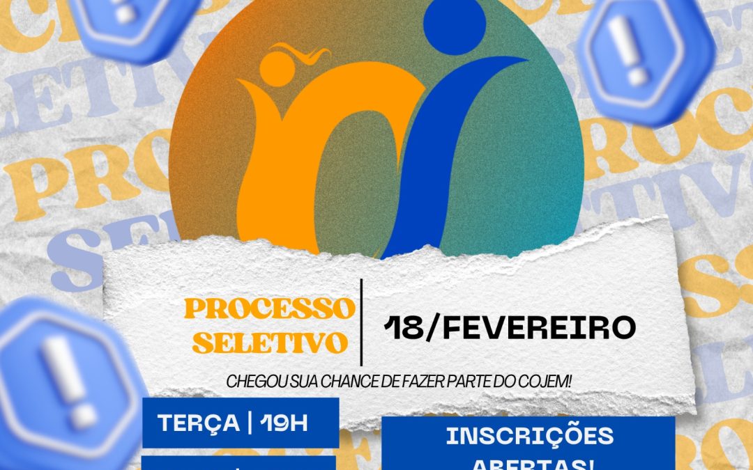 Inscrições abertas para o Processo Seletivo do Cojem de Santa Helena