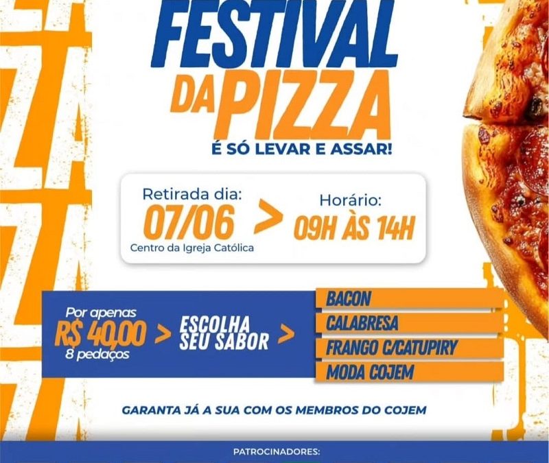 COJEM promove a 4ª edição do Festival da Pizza em Santa Helena