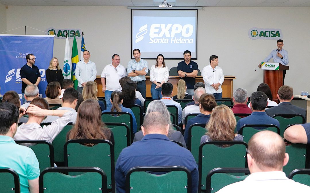 Expo Santa Helena 2025 é oficialmente lançada com 50% de estandes vendidos